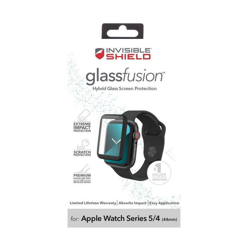 ZAGG InvisibleShield-Glass Fusion Apple Watch Series 5/4 - 44mm