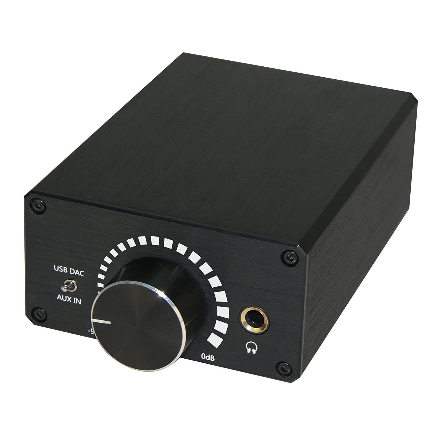 XtremPro Desktop USB DAC Headphone Amplifiers - Black (65003)