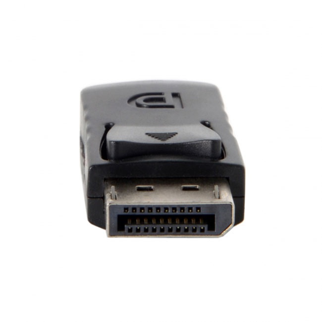 CY Black DP DisplayPort Male to Mini DP DisplayPort Female Adapter for Displays HDTV Monitor DP-052-BK
