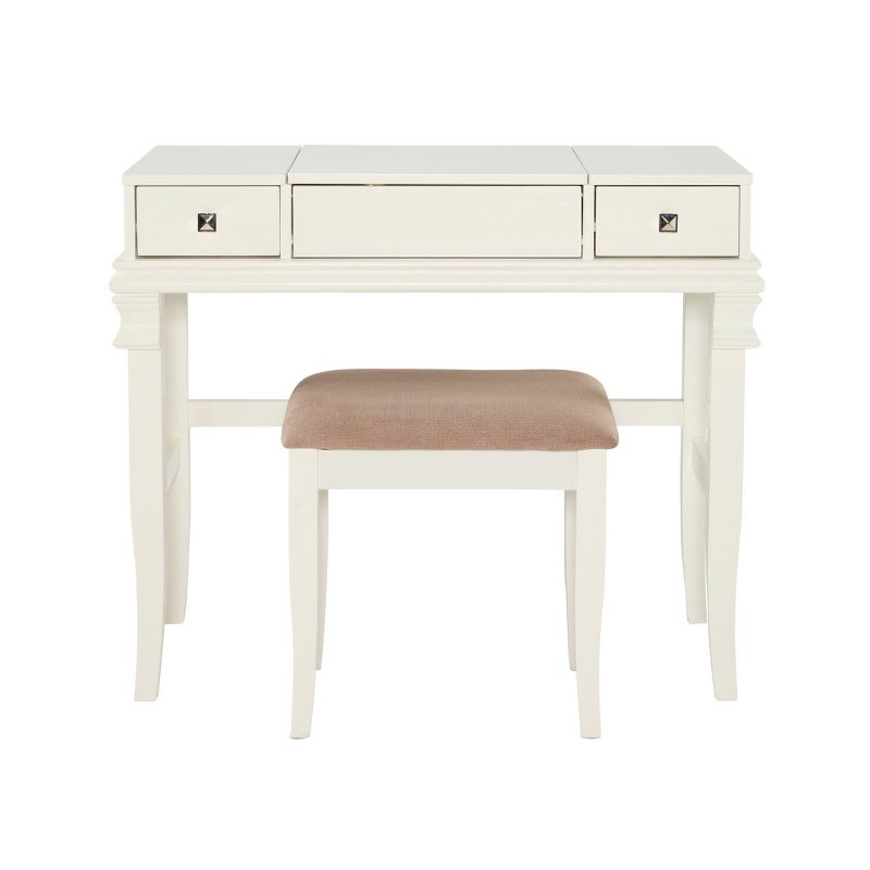 Adler Vanity Set White - Linon