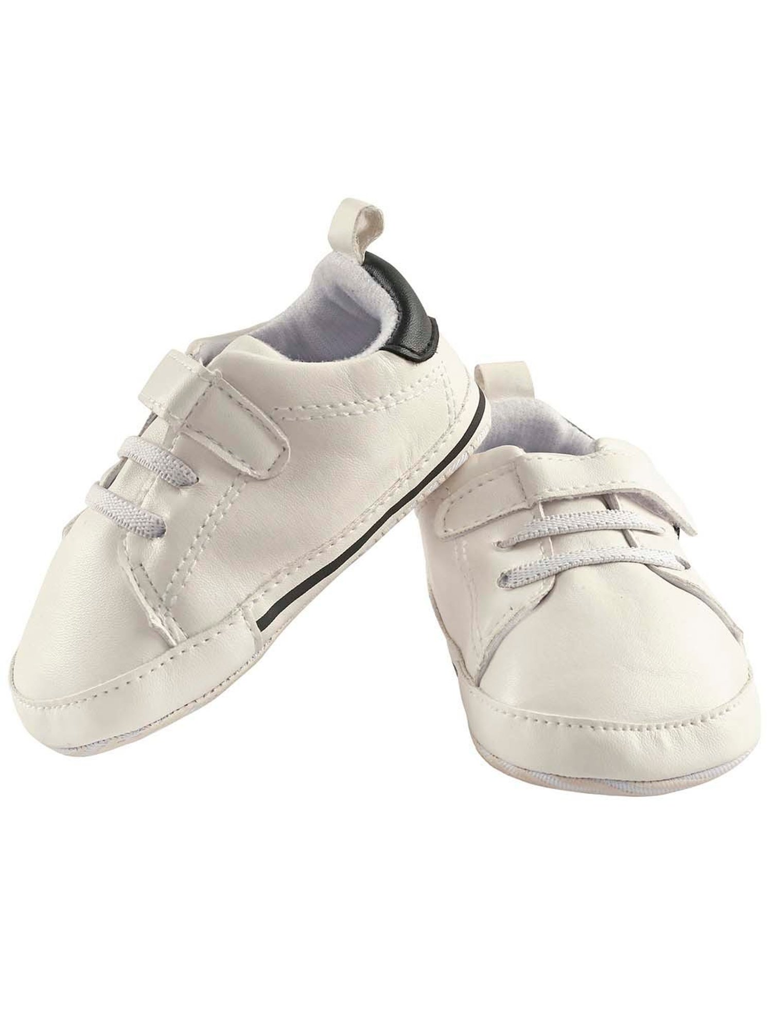 Baby Moo Kids White Casual Booties