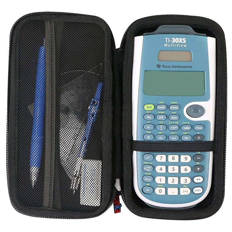 Hard Travel Case Replacement for Texas Instruments TI30XS MultiView Scientific Calculator