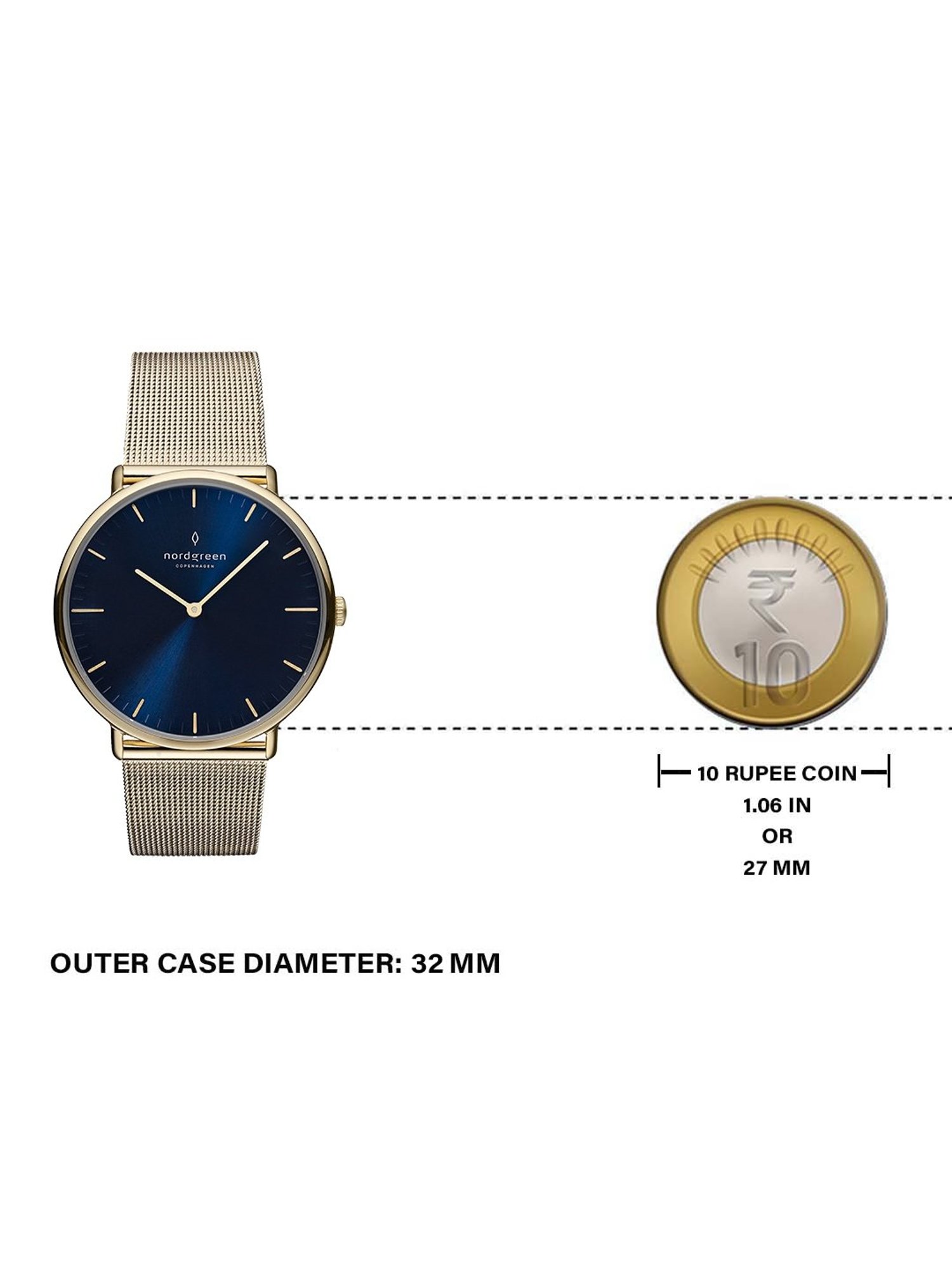 Nordgreen NR32GOMEGONA Native Analog Watch for Women