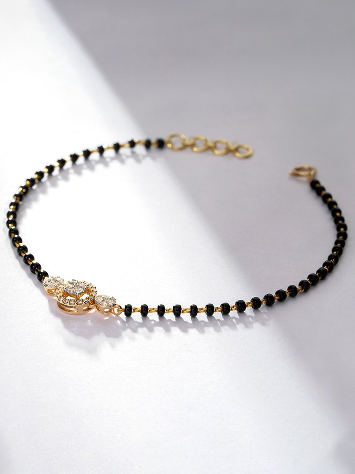 Mia by Tanishq Cupid Charm 14k Gold & Diamond Bracelet for Women