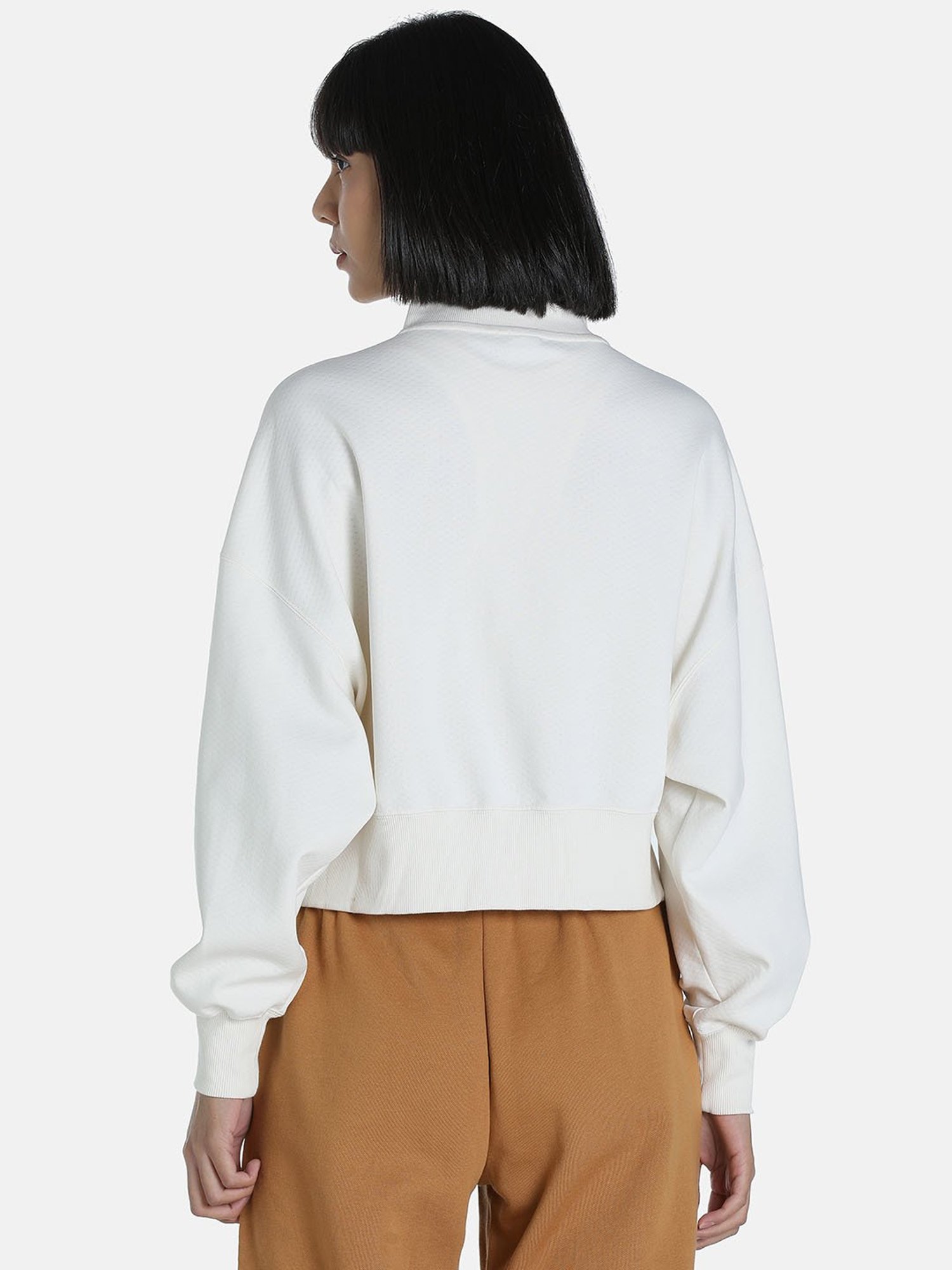 Belle Fille Yellow Patchwork Sweatshirt