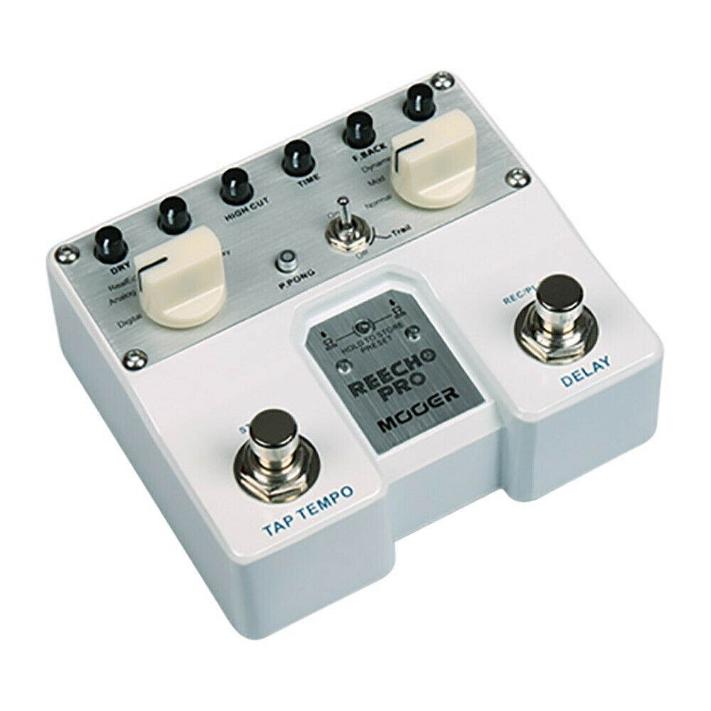 Mooer Twin Series Reecho Pro Digital Delay Guitar Effects Pedal w/ 5 Delay Modes