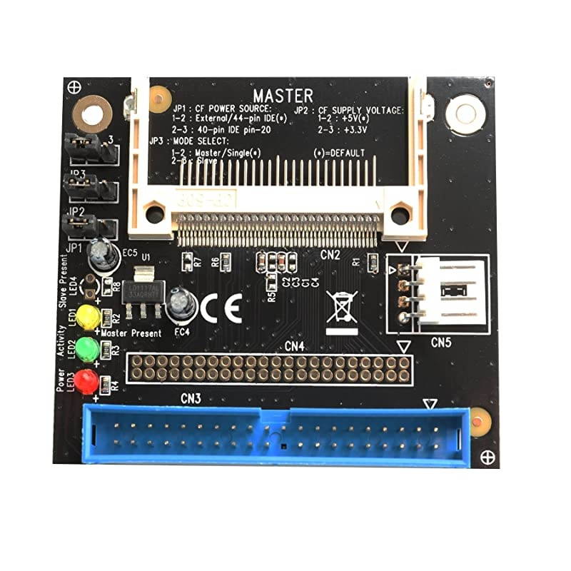 SDCFIDEA IDE to Compact Flash Adapter Connects to 35Inch IDE Host Interface UDMA