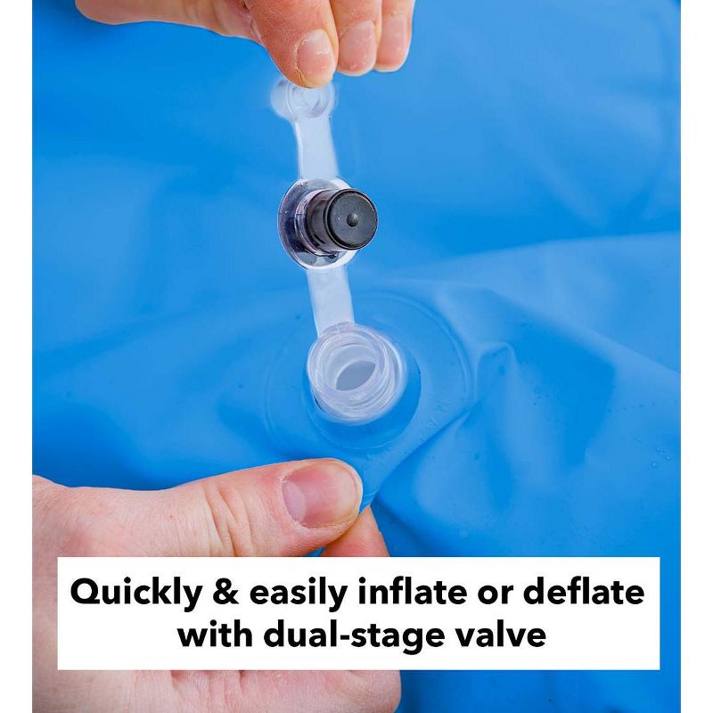 HearthSong - Kids 8'L Giant Inflatable Shark Sprinkler for Kids' Outdoor Active Water Play, 8'L x 4 1/2 'W x 3 1/2 'H