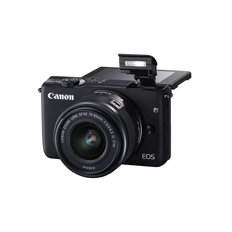 EOS M10 Mirrorless Camera Kit with EF-M 15-45mm Image Stabilization STM Lens Kit