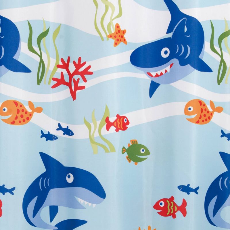 Shark Shower Curtain - Allure Home Creations