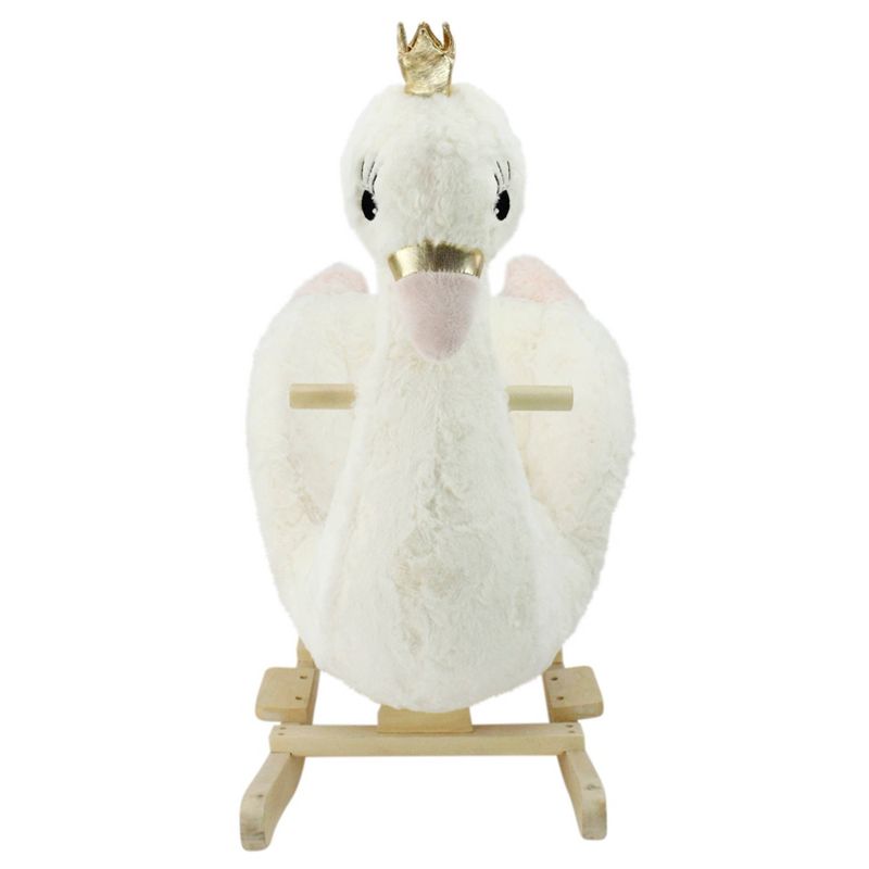 Soft Landing Joyrides Swan Children's Rocker