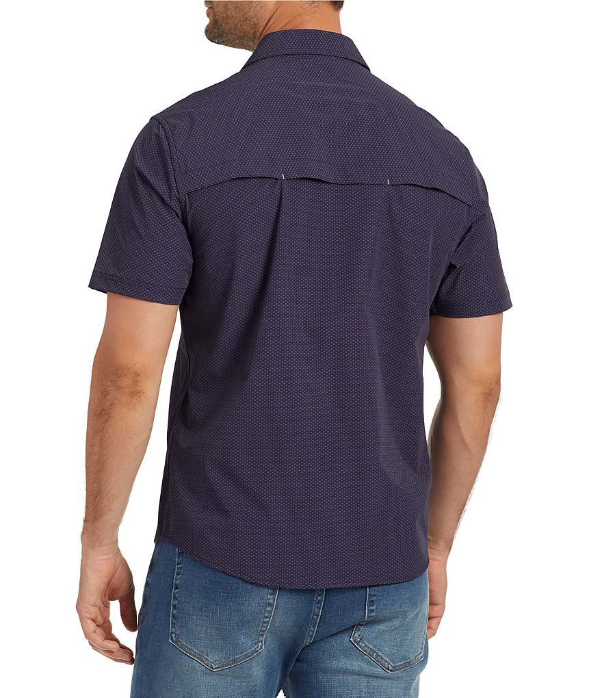 Flag And Anthem Short-Sleeve MadeFlex Boonville Dot Performance Woven Shirt