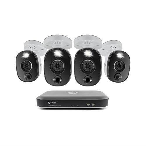 4 Camera 4 Channel 4K Ultra HD DVR Security System