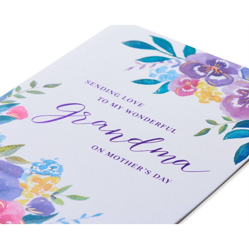 Mothers Day Greeting Card Watercolor Floral - PAPYRUS