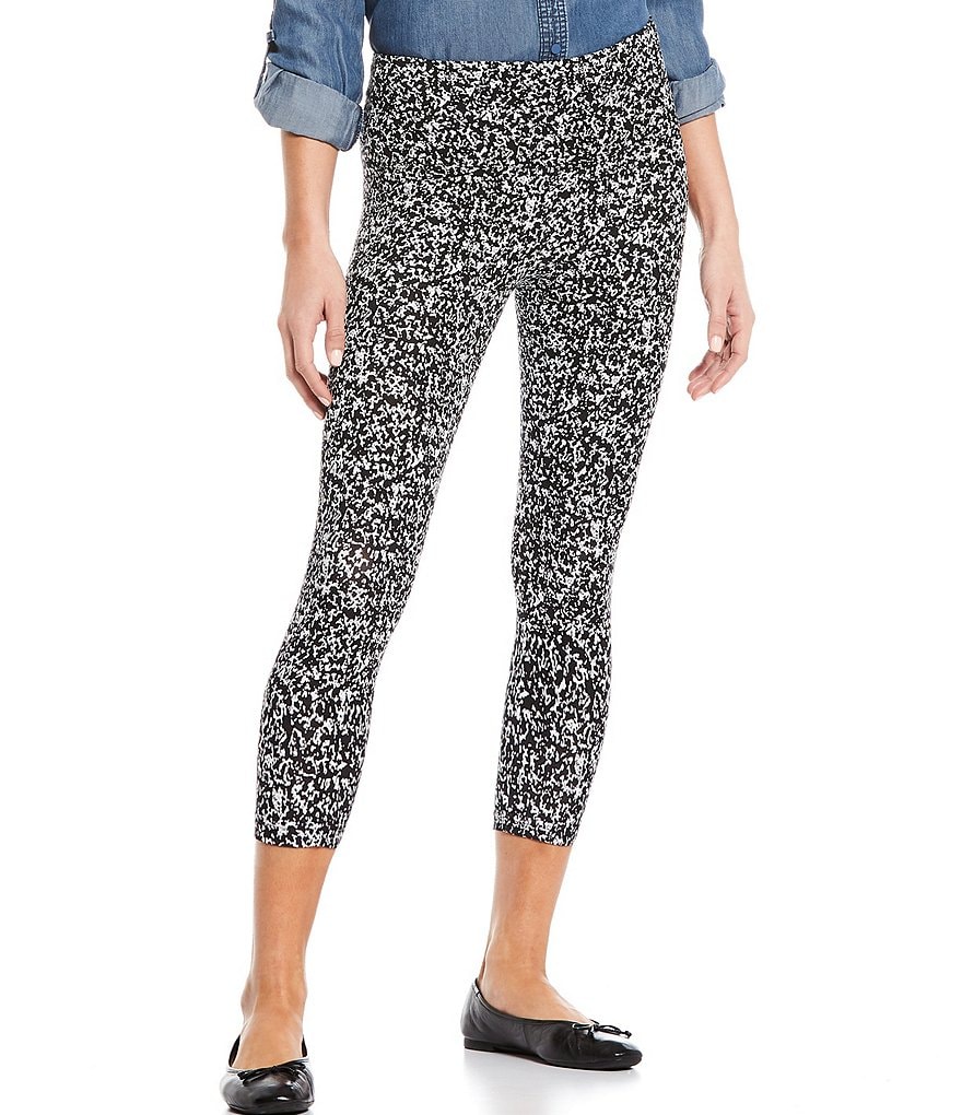 Intro Petite Size Bella Solid Double Knit Slim Her Leggings