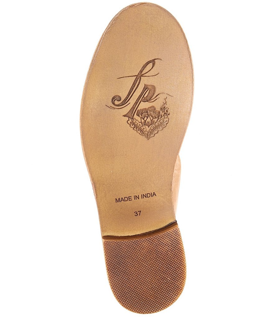 Free People Blake Stitch Down Leather Mules