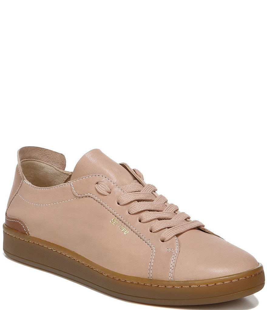 Sam Edelman Jayme Leather Lace-Up Sneakers