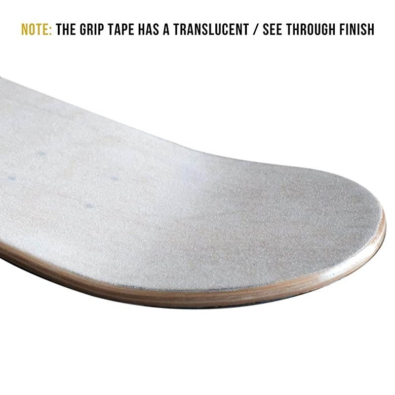 9quot x 33quot Skateboard GriptapeGrip Tape 1 Sheet Clear Grip Tape