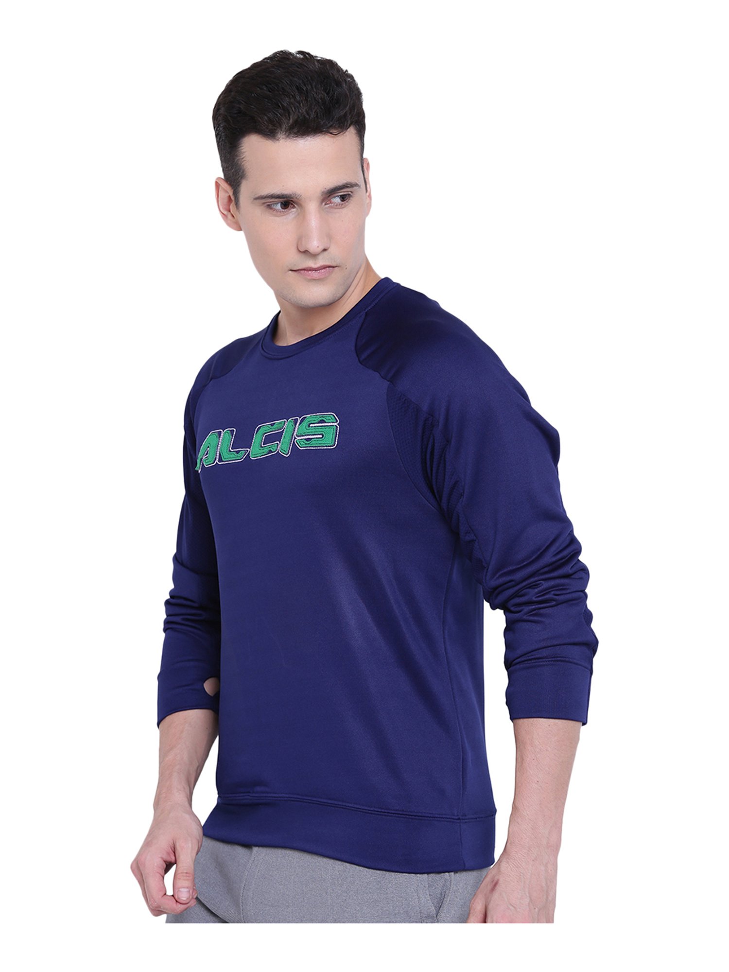ALCIS Navy Round Neck Sweatshirt