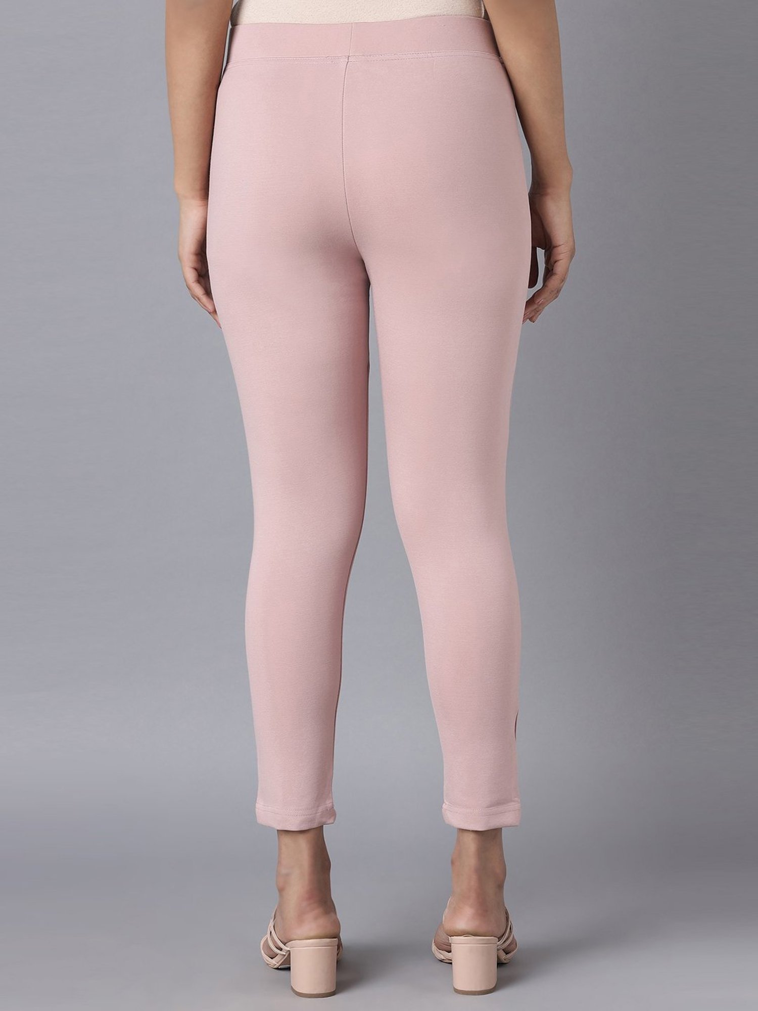 Elleven Pink Plain Pants