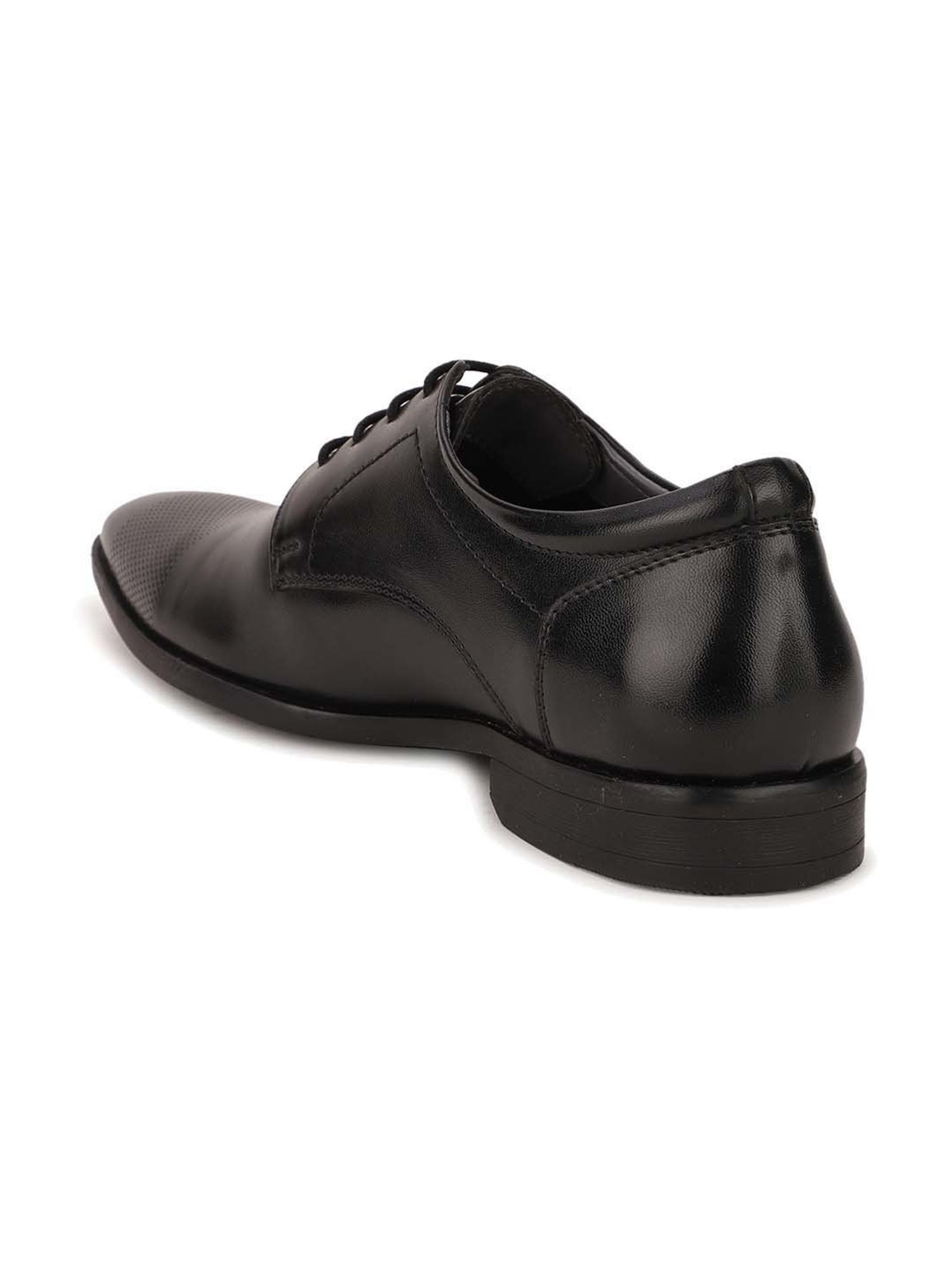 Bata Men's Black Derby Shoes