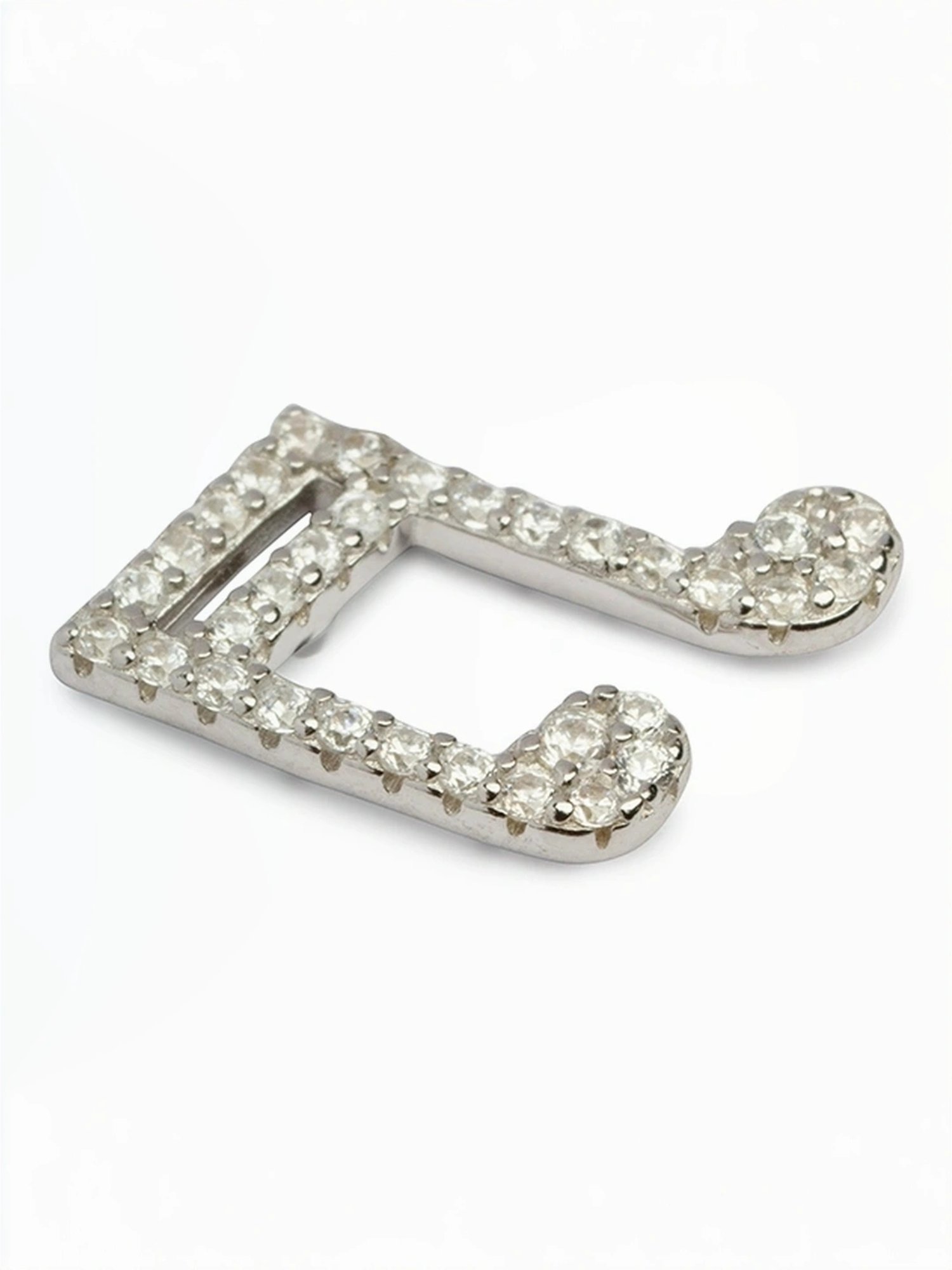 Touch925 Sterling Silver Music Trinket Silver Tops for Women & Girls