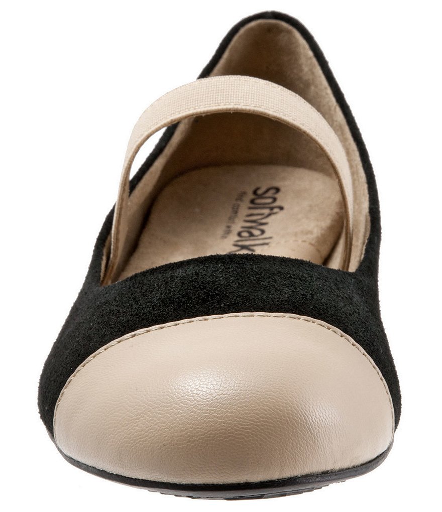 SoftWalk Napa Suede Mary Jane Flats