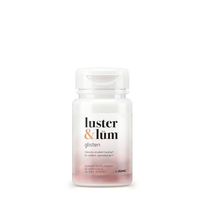 Luster & Lum Glisten Skin Hydration Dietary Supplements - 30ct