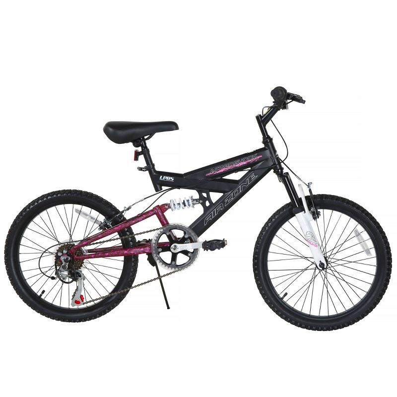 Dynacraft Air Zone 20" Aftershock Kids' Mountain Bike - Black/Pink