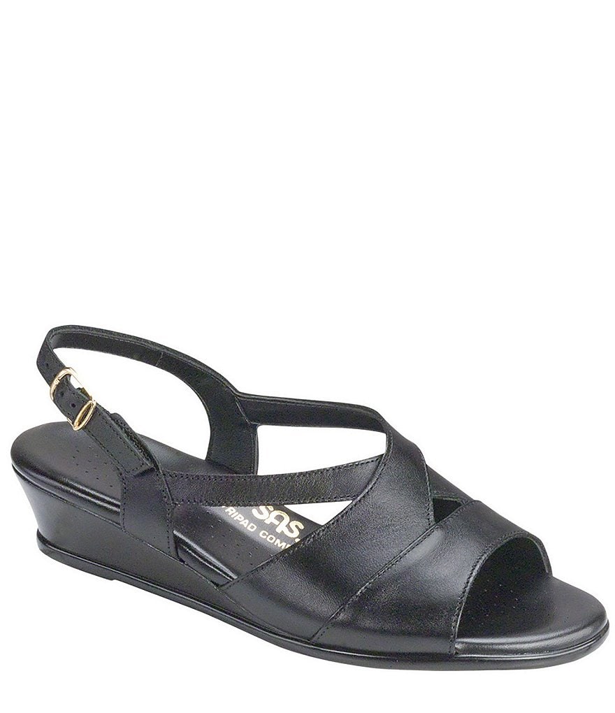SAS Caress Comfort Wedge Sandals
