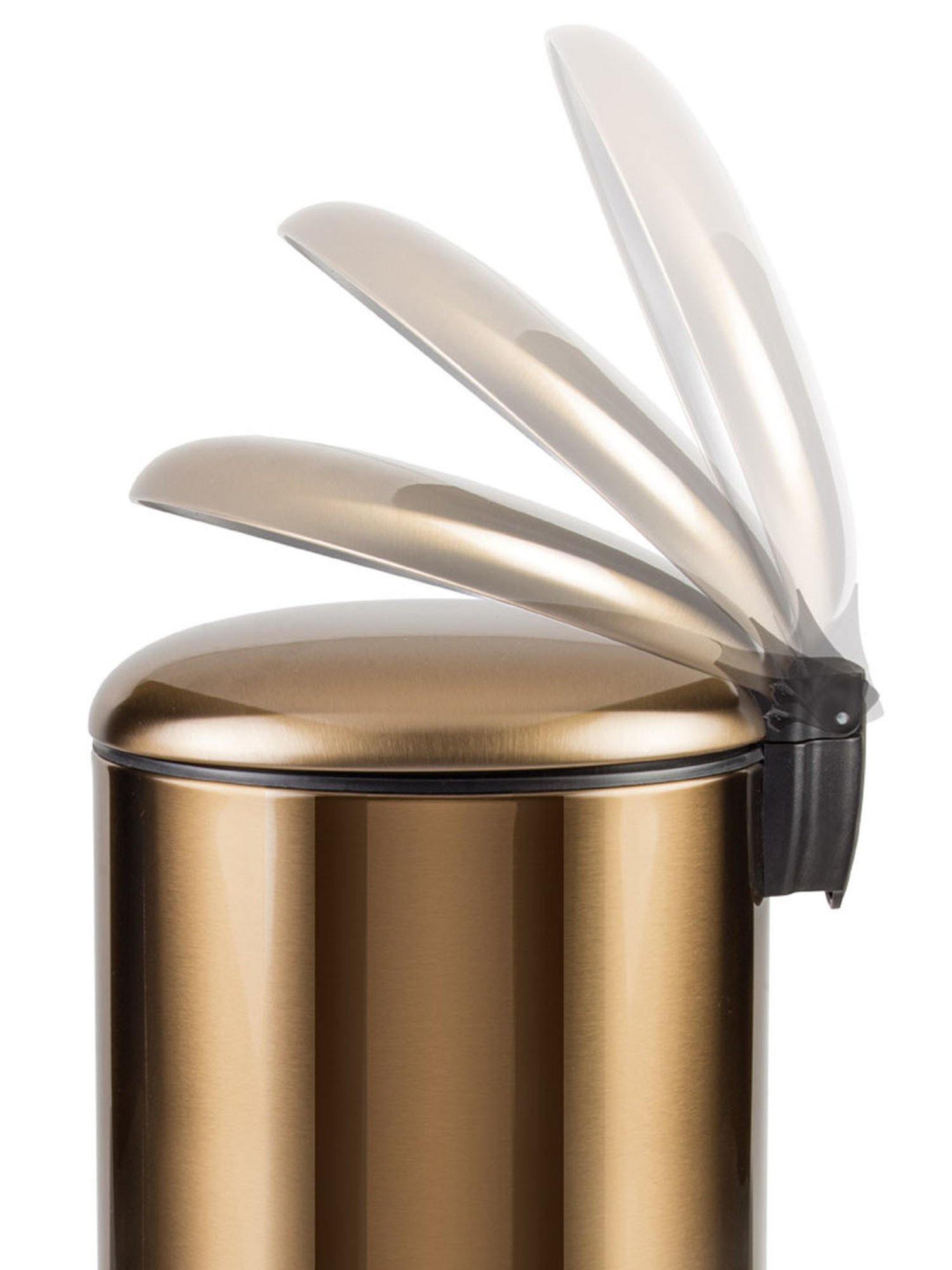 Freelance Bronze Steel Set of 1 Dustbins