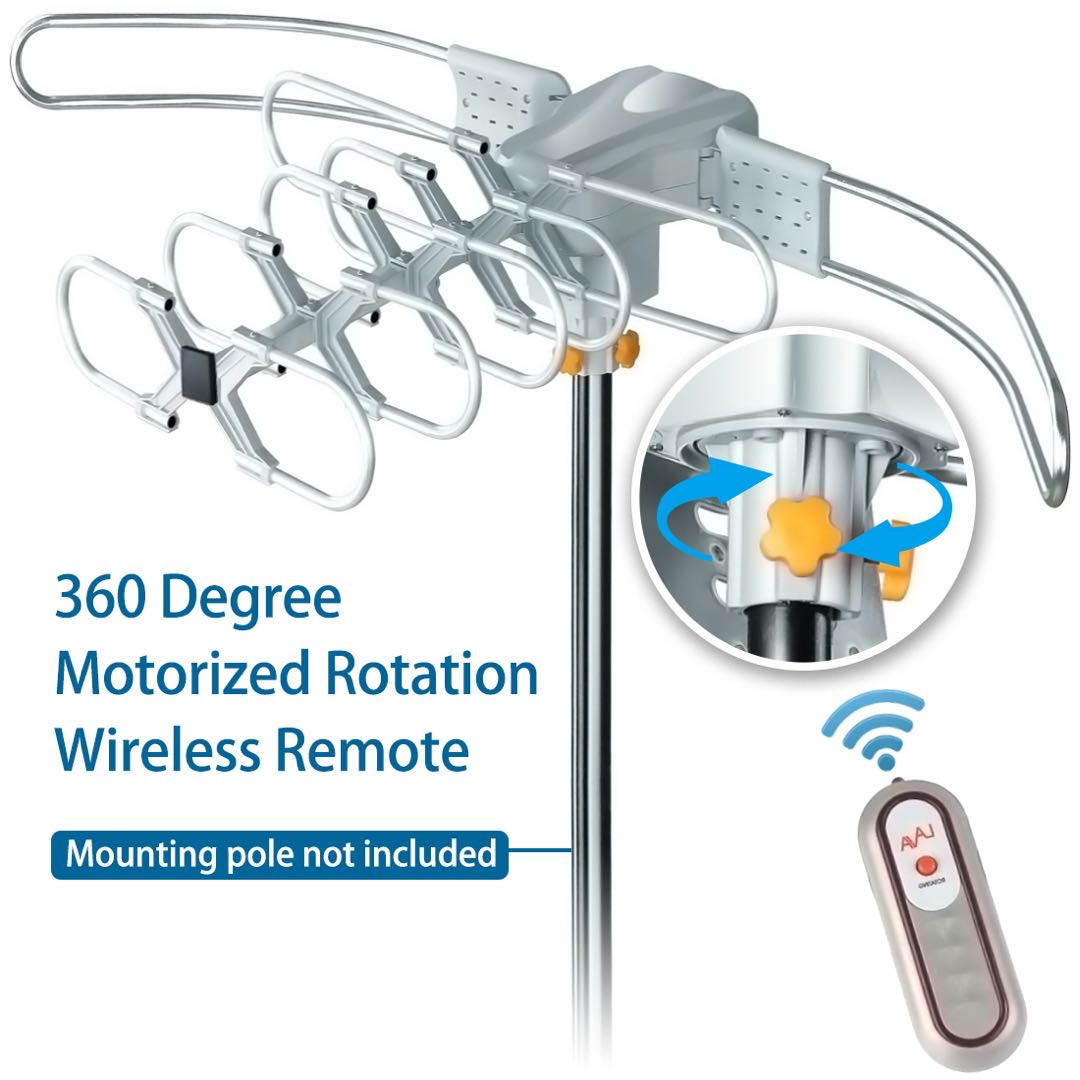 HD-2805 Ultra Remote Controlled HDTV Antenna with G3 Control box