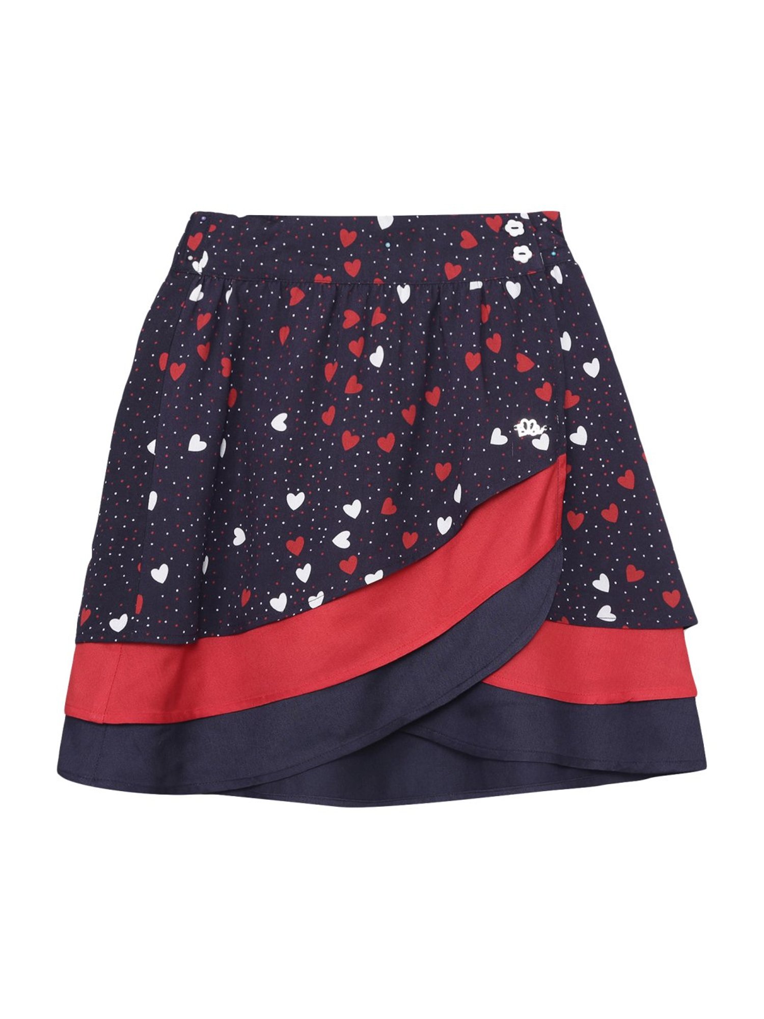 Elle Kids Navy Skirt