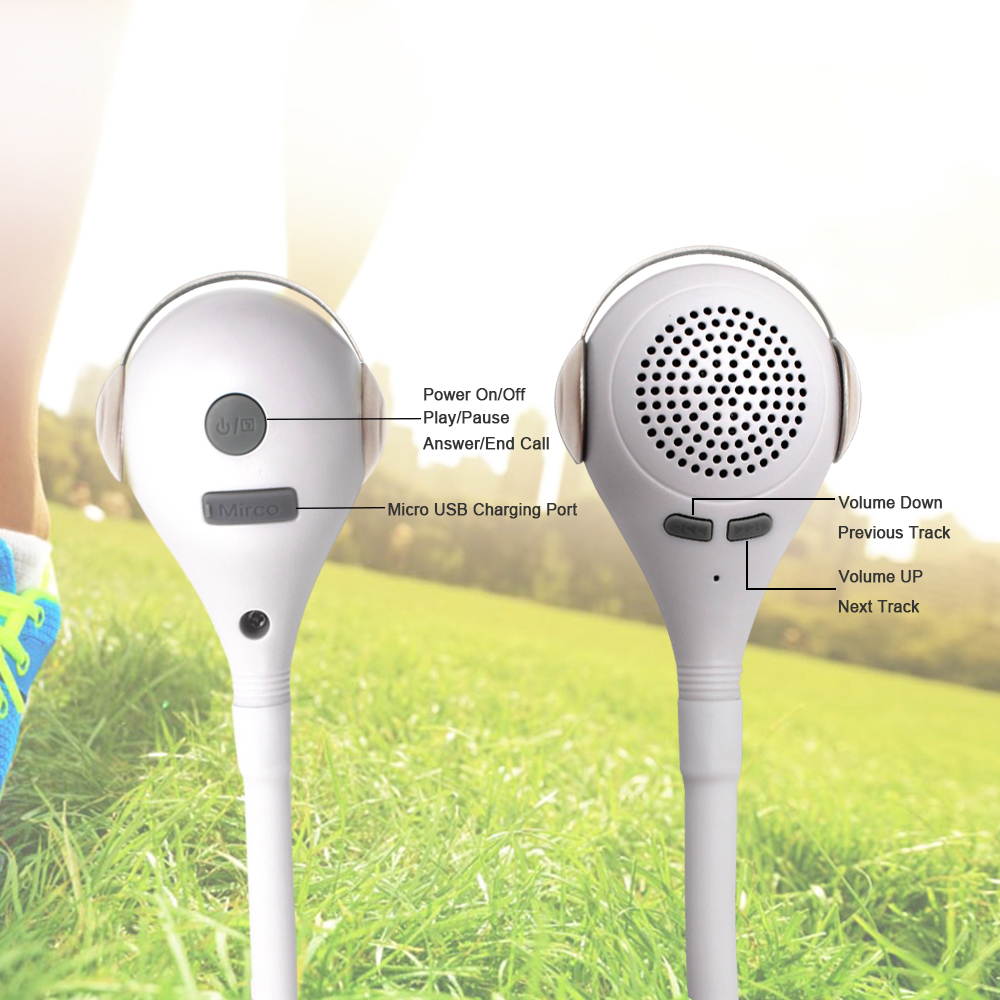 Music Elves Portable Wireless Bluetooth Speakers Hands Free Call Flexible Bendable Black