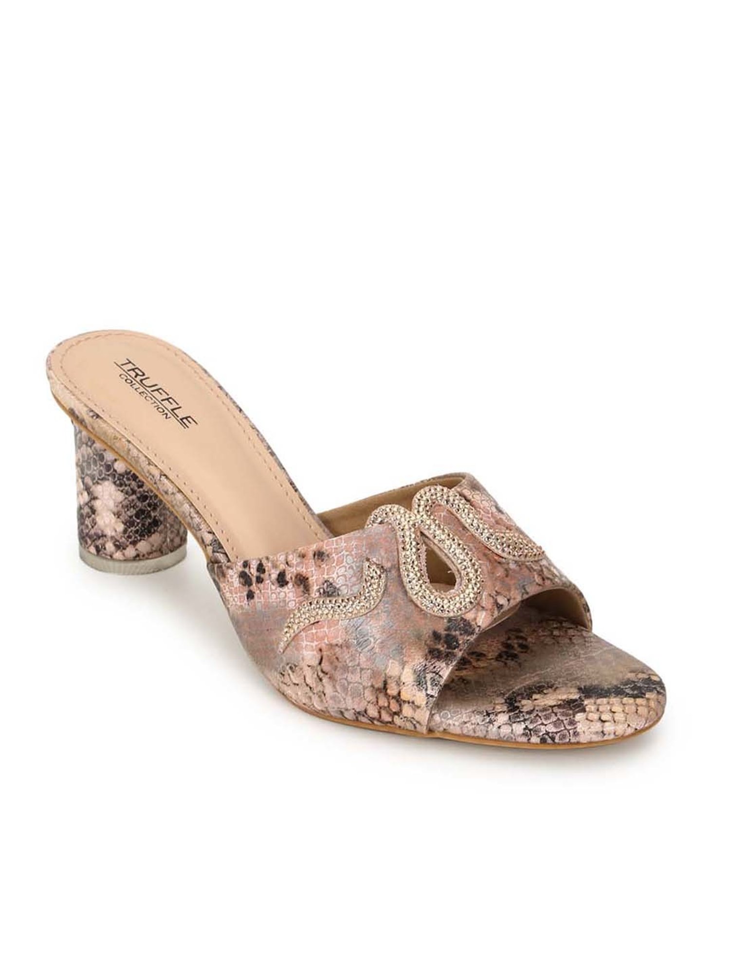 Truffle Collection Women's Pink Casual Sandals