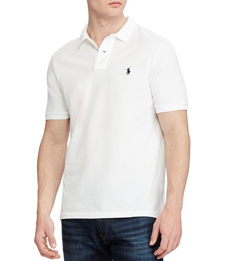 Polo Ralph Lauren Classic-Fit Solid Mesh Polo Shirt