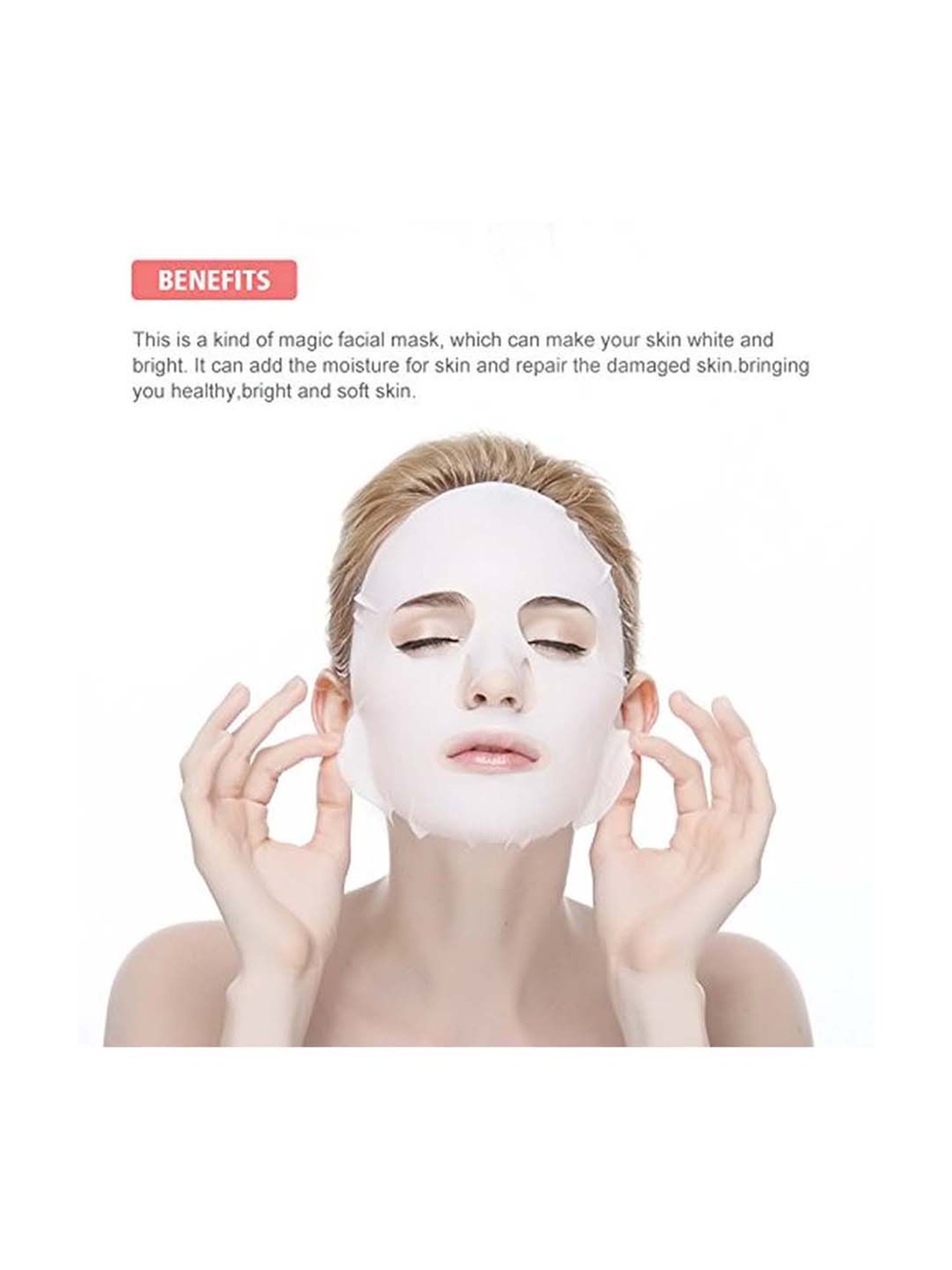 MONDSUB WitchHazel+Lavender+Q10 Sheet Masks (Pack of 3) - 20 gm Each