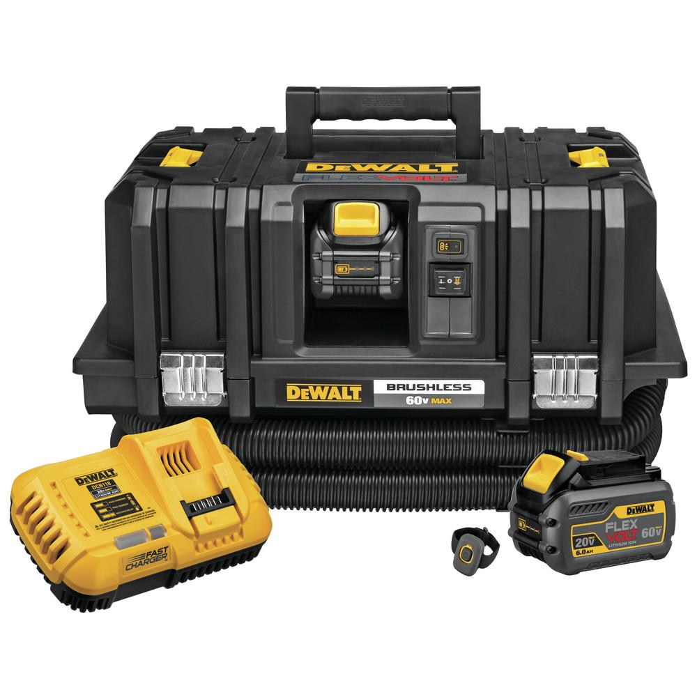 DeWALT DCV585T2 60-Volt 2-Gallon 125-Cfm T-Stak Cordless Dust Extractor Kit