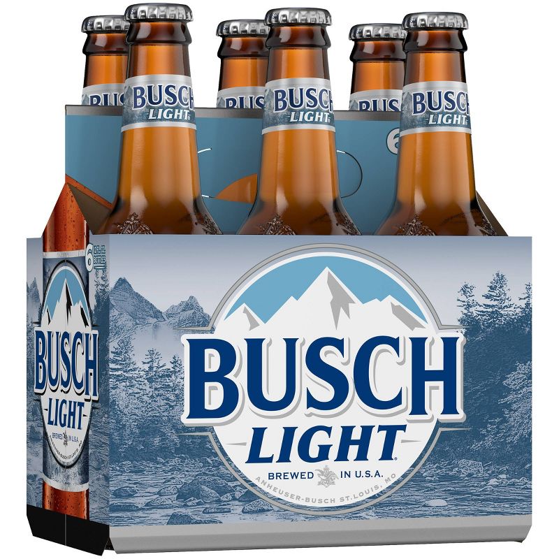 Busch Light Beer - 6pk/12 fl oz Bottles