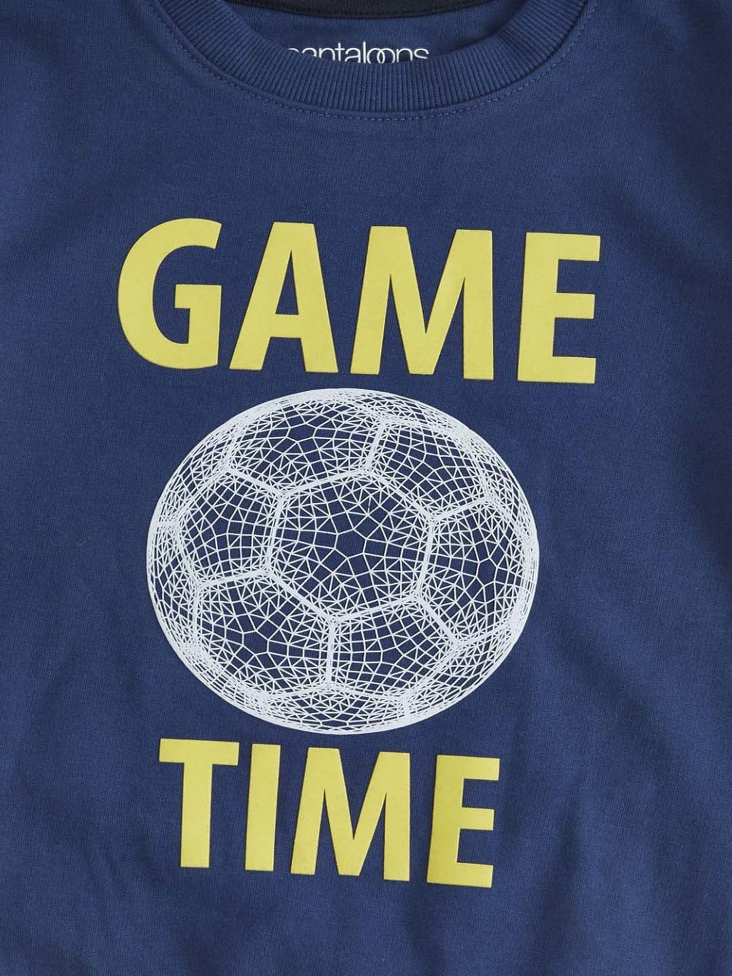 Pantaloons Baby Kids Navy Printed Full Sleeves Sweatshirt