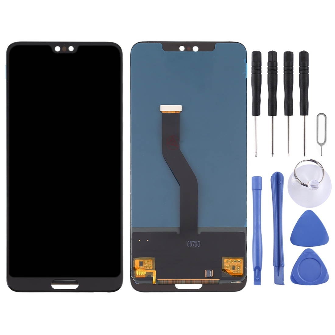 Replacement  TFT Material LCD Screen and Digitizer Full Assembly for Huawei P20 Pro