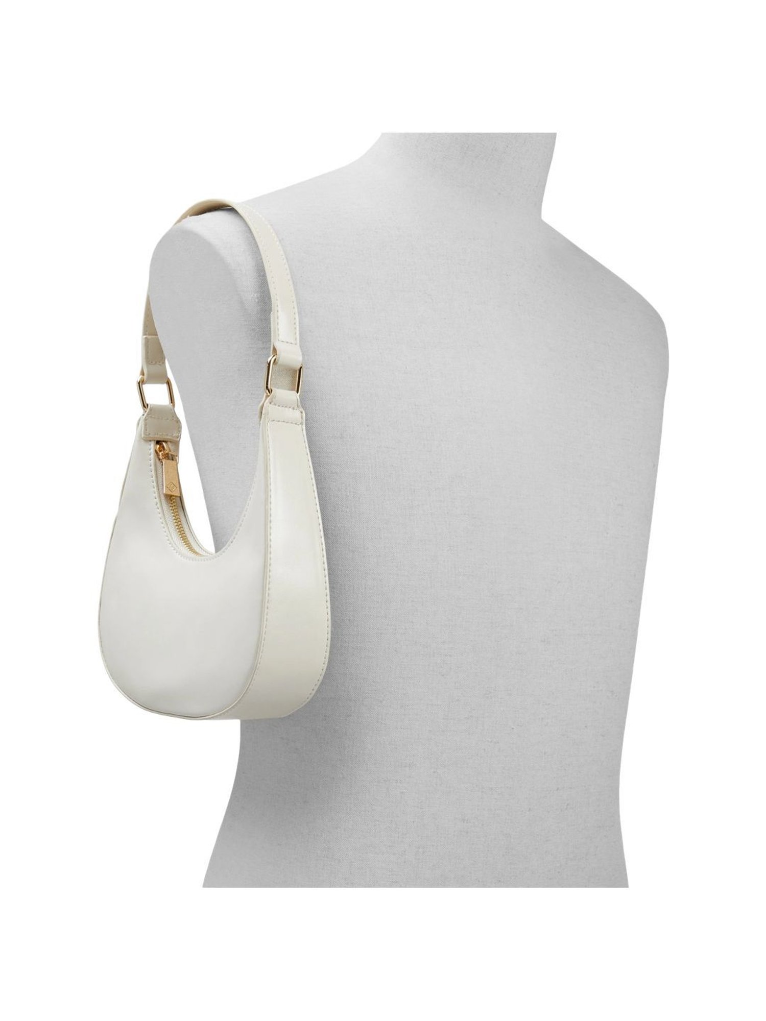 Call It Spring White Solid Medium Shoulder Handbag