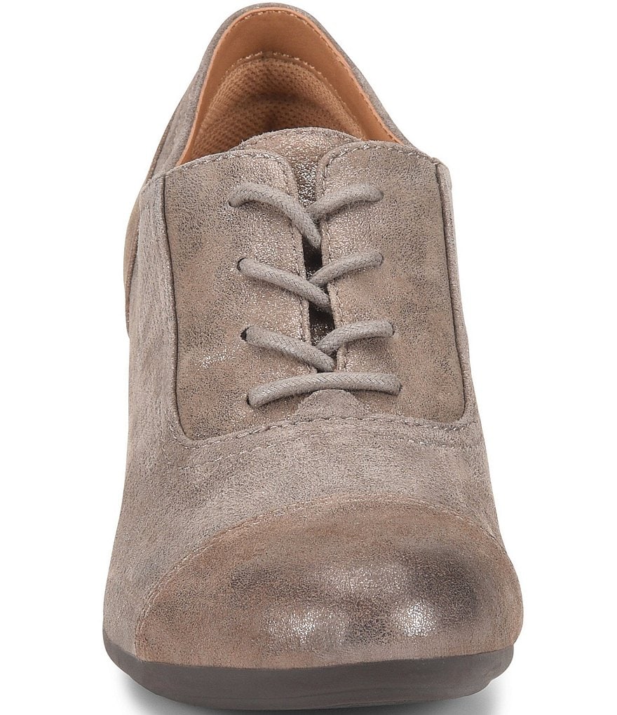 SAS Siesta Leather Wedge Oxford