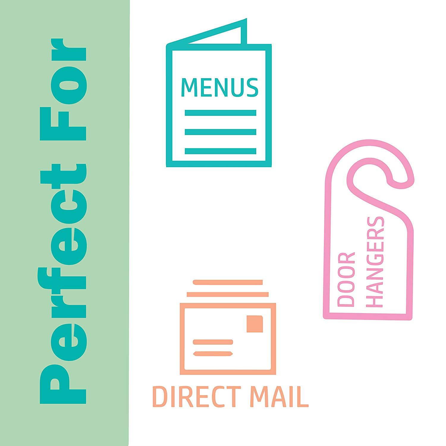 Springhill Colored Paper, Cardstock Paper, Green Paper, 67lb, 147gsm, 8.5 x 11, 8 Reams / 2,000 Sheets - Vellum Card Stock, Thick Paper (046000C)