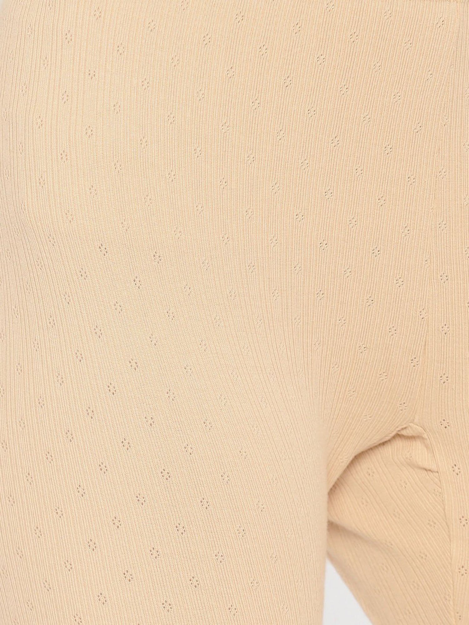 Kanvin Beige Thermal Tights