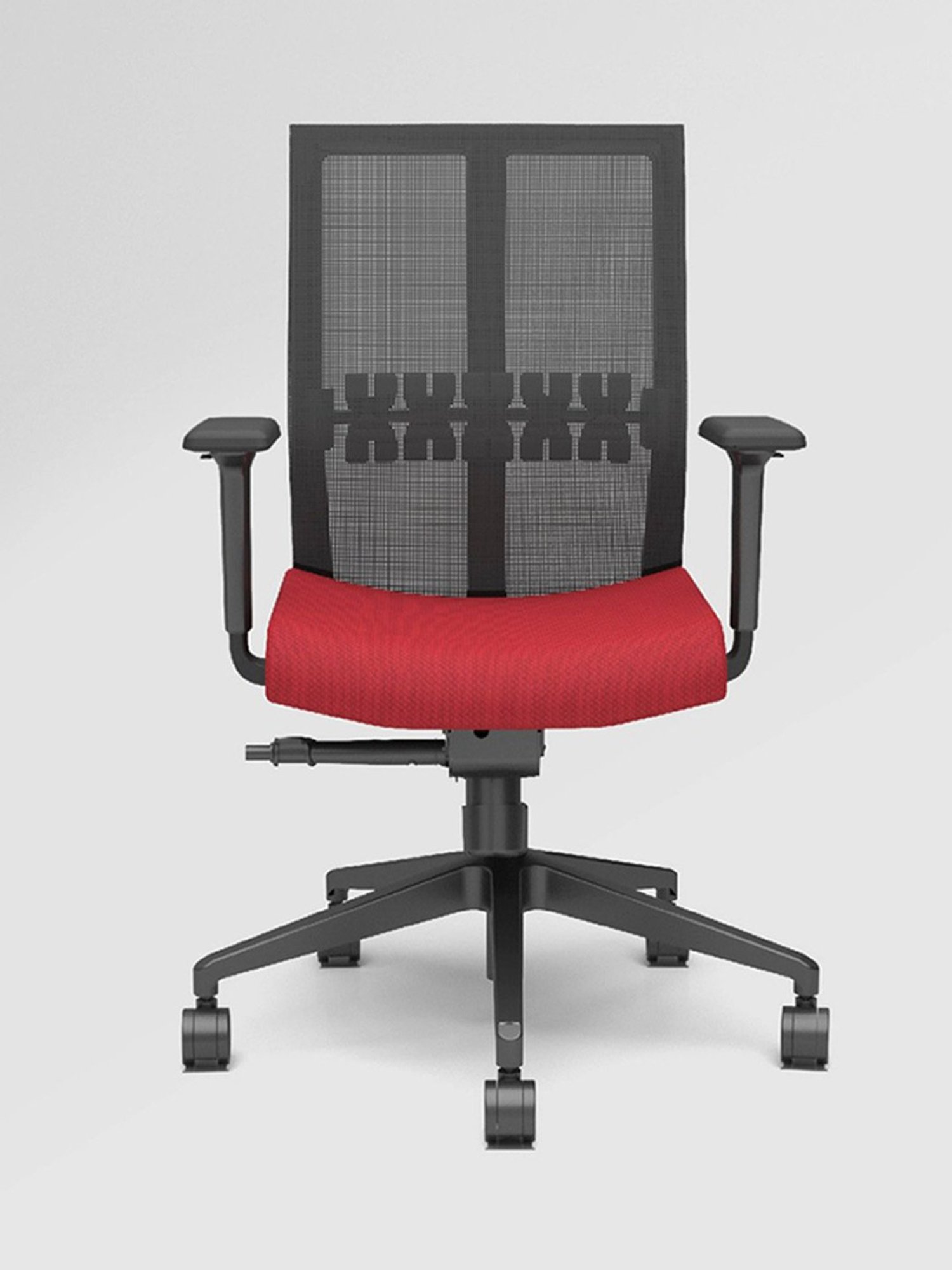 Godrej Interio Aero Full Red Fabric Standerd Office Executive Chair