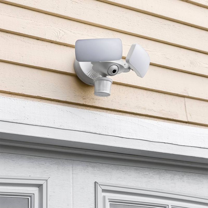 Smart Motion Security Outdoor Wall Light White - Maximus