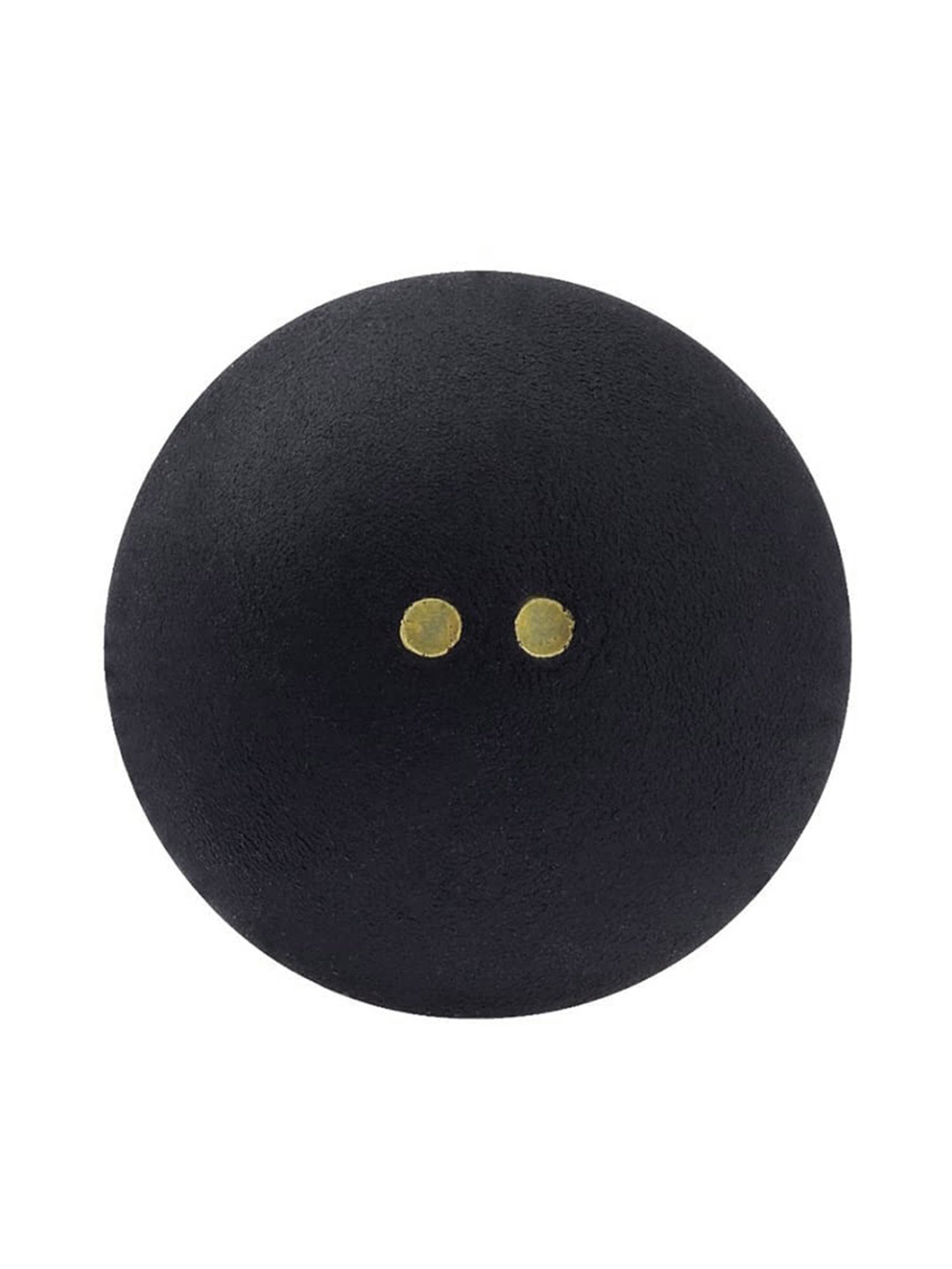 Dunlop Pack of 12 Yellow Dot Squash Ball (Black) Size - 127.2mm