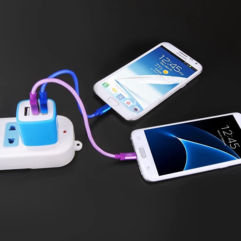 Charging Block USB Plug  31A 2Pack Muti Port USB Charger Cube Box Power Adapter Charging Brick Compatible iPhone 11 Pro XS Max X 8 7 6 Plus Samsung Galaxy S20 FE 5G S10e S10 S9 S8 Plus Moto