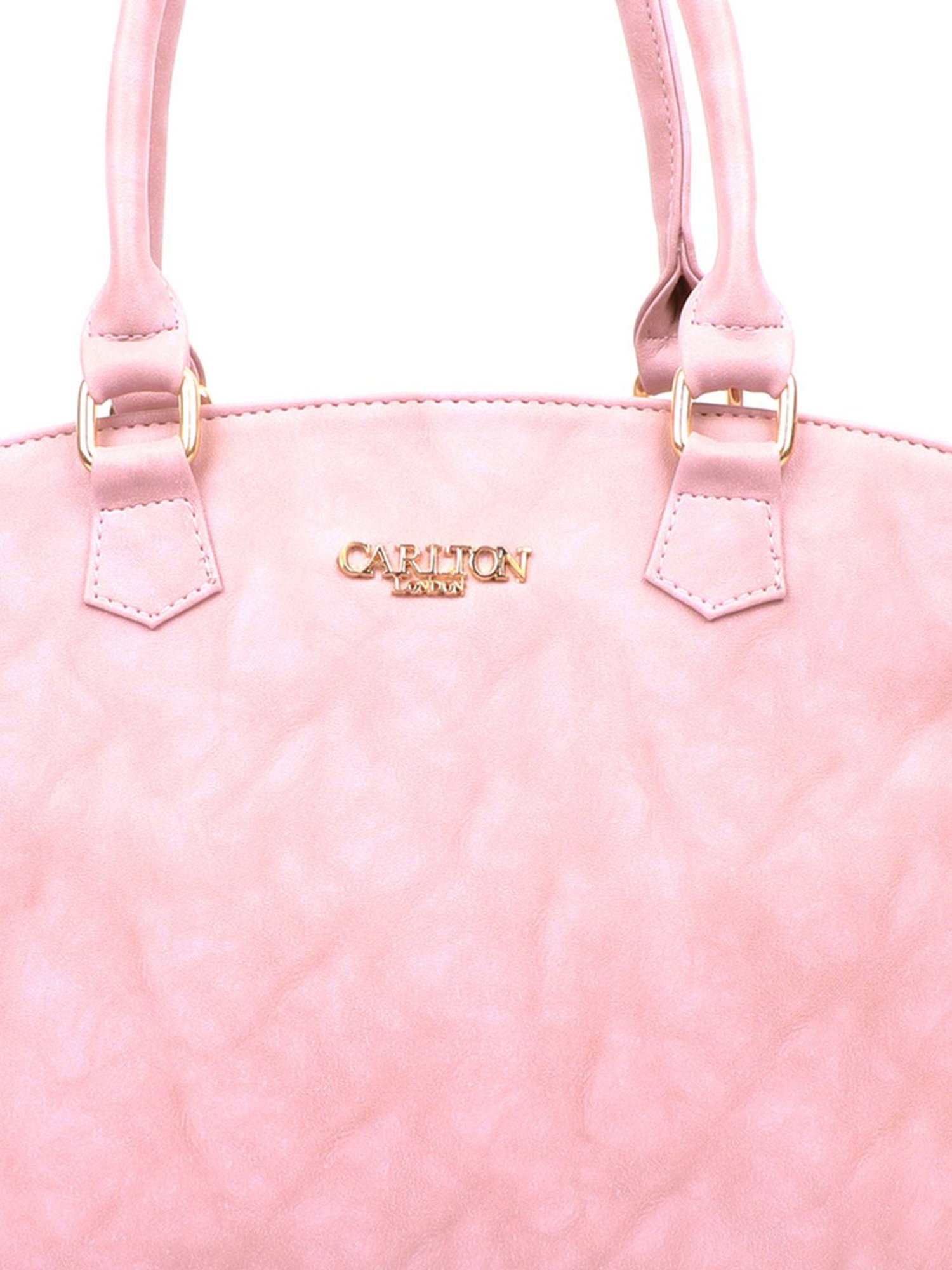 Carlton London Pink Medium Handbag